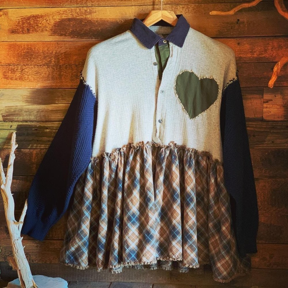 Custom Patchwork Heart Top/Dress